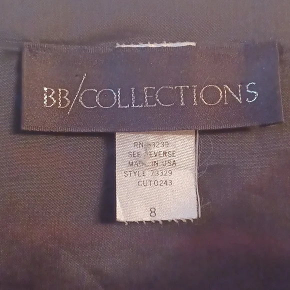 Vintage purple blazer jacket - Picture 3 of 6